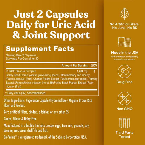 Purge Uric Acid