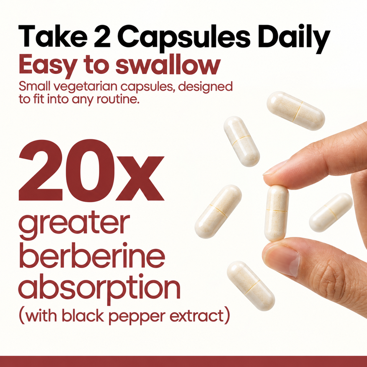 Berberine Metabolic Support Complex (500mg)
